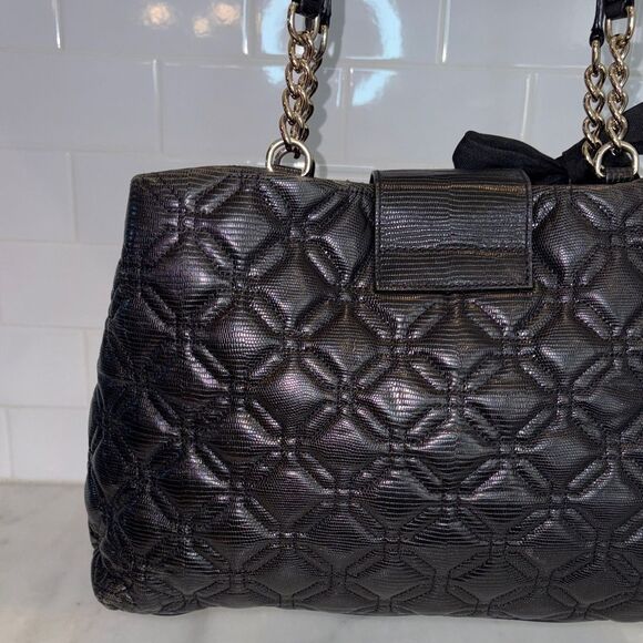 Kate Spade Bag Purse Handbag Leather Quilted Astor Satchel Shoulder Bag - Picture 5 of 16